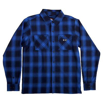 Independent Longsleeve Flannel Legacy Blue