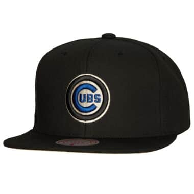 Mitchell & Ness Chicago Cubs Cap Black