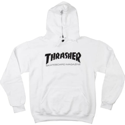 Thrasher Skate Mag Hood White