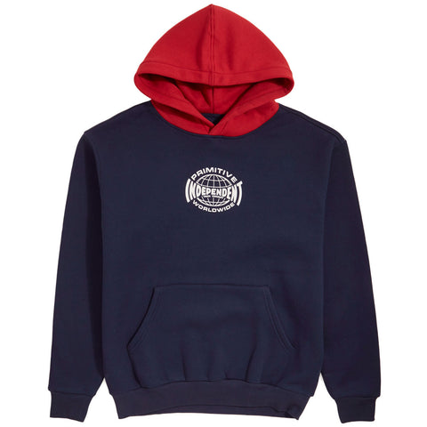 Primitive X Independent Global Two-Tone Hood Navy