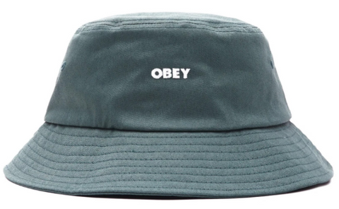 Obey Bold Twill Bucket Hat Leaf