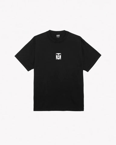 Obey Icon Heavyweight Tee Off Black