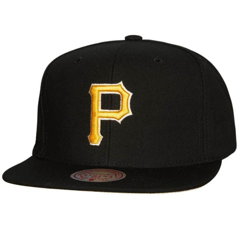 Mitchell & Ness Pittsburgh Pirates Cap Black/Yellow
