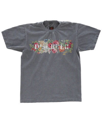 Disorder T-Shirt Floral Black