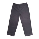 Frosted Strechy Cotton Pants Navy Grey