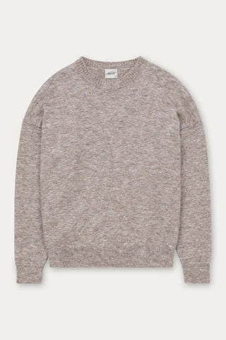 Kuwalla Beige Brushed Knit Crew