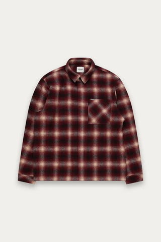 Kuwalla Plaid Pocket Shirt/Red
