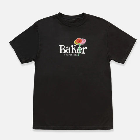 Baker Fleurs Tee Black