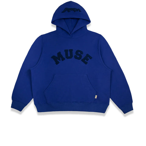 Muse Heavyweight Chenille Hoodie/Blueberry