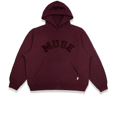 Muse Heavyweight Chenille Hoodie/Plum