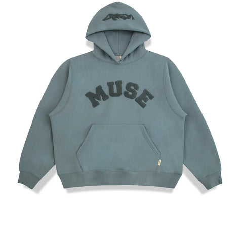 Muse Heavyweight Chenille Hoodie/Indigo