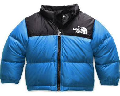 The North Face Toddler Retro Nupste Jacket Clear Lake BLue